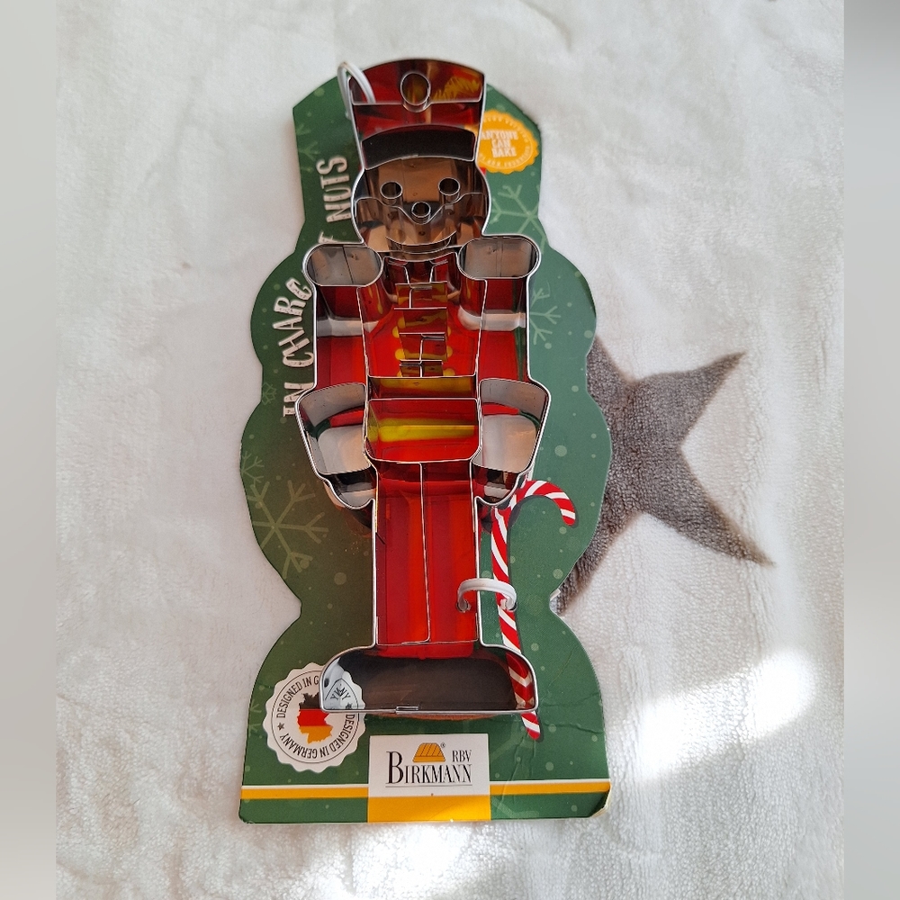 BIRKMANN German NUTCRACKER Soldier Christmas Large COOKIE CUTTER New RBV